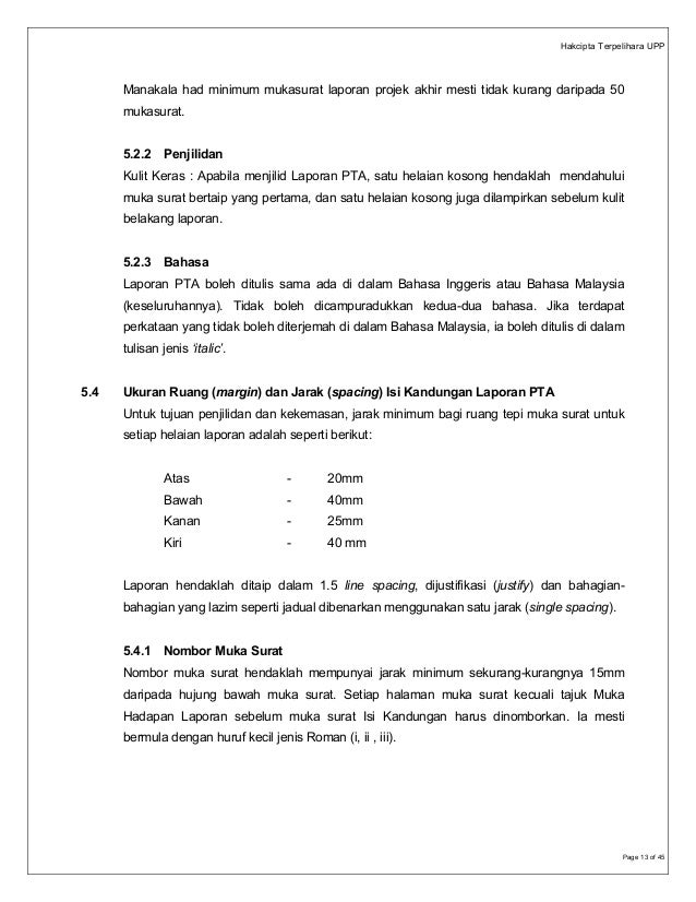 Panduan FYP Adtec Shah Alam