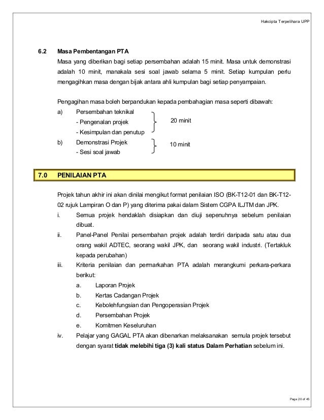 Panduan FYP Adtec Shah Alam Panduan FYP Adtec Shah Alam