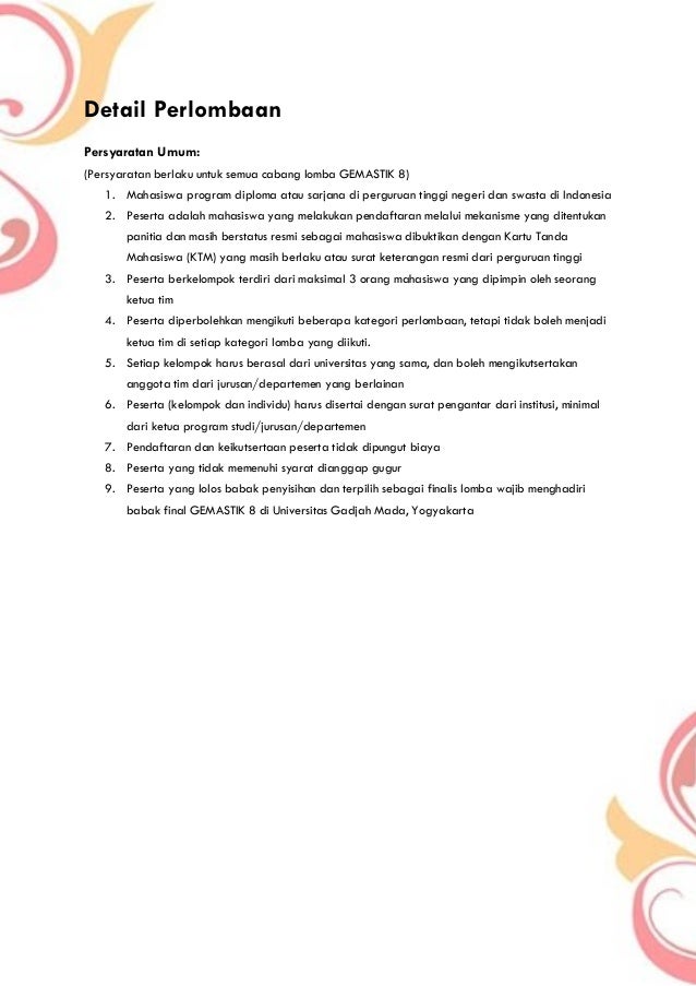 Panduan Gemastik 8 Revisi