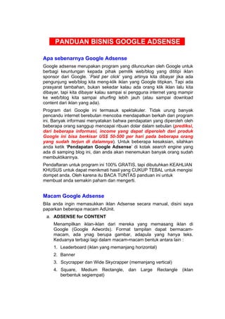 Memahami Tampilan Aktif yang Dapat Dilihat di AdSense: Kunci Optimasi Pendapatan Anda