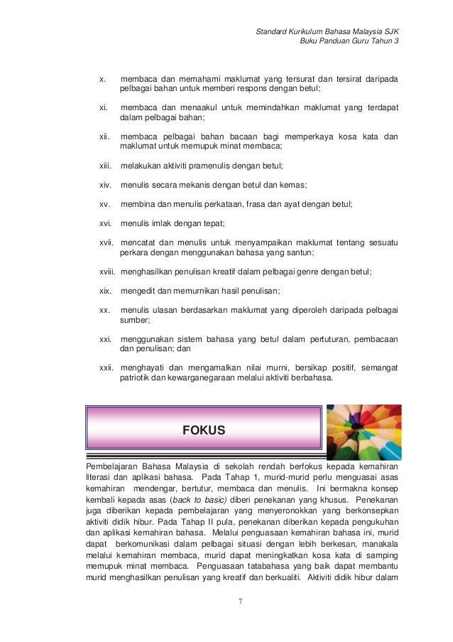 Panduan guru bm sjk tahun 3