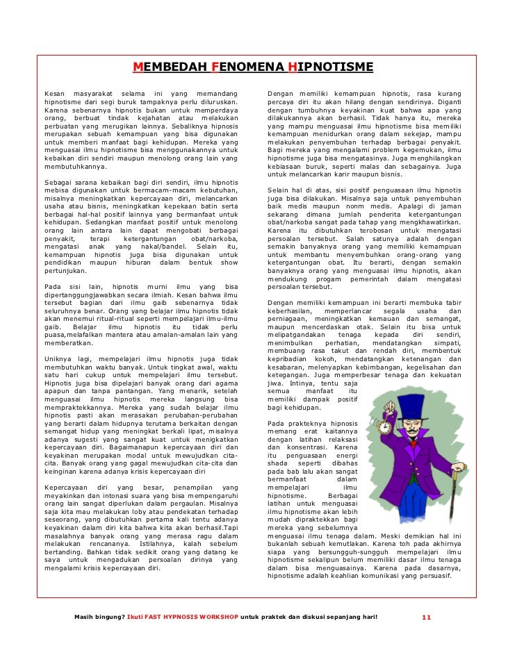 Buku Hipnotis Gratis Pdf