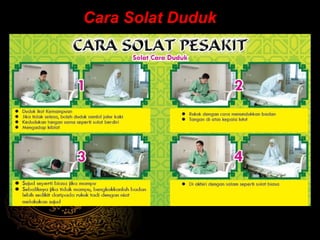 Cara solat duduk atas katil