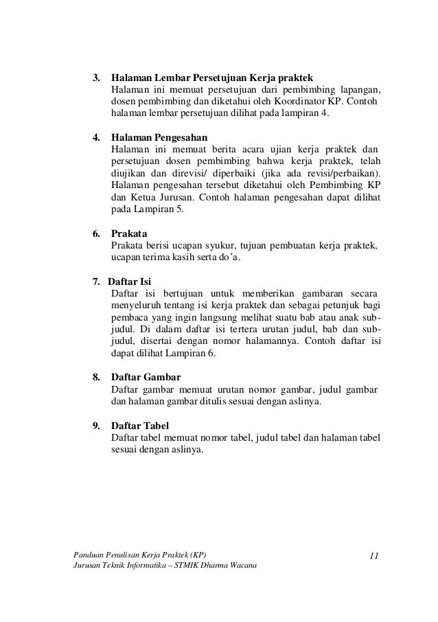 Panduan kerja praktek fix