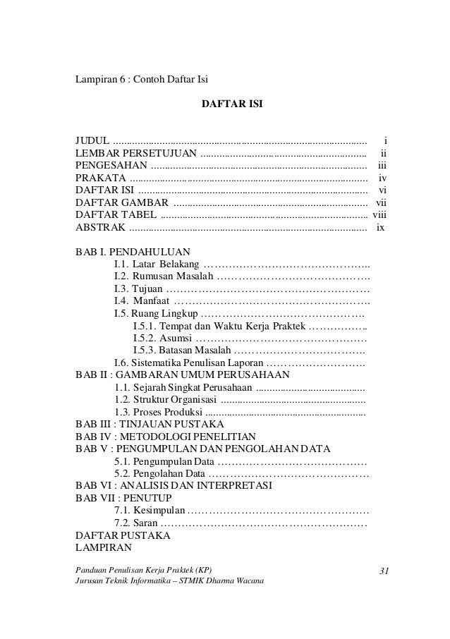 Panduan kerja praktek fix Panduan kerja praktek fix