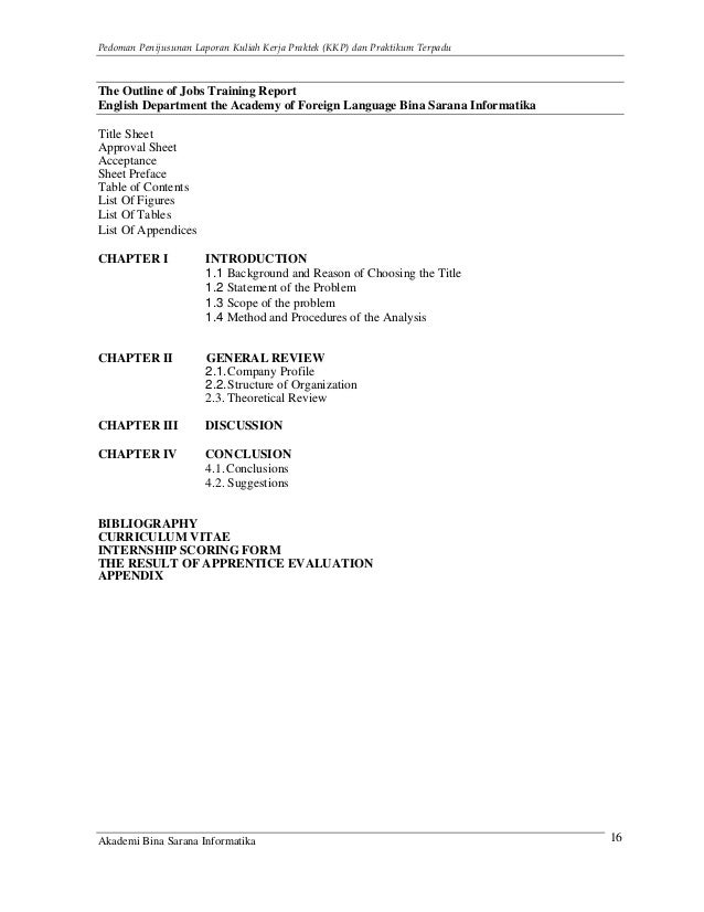 Panduan Laporan Kkp Dan Praktikum Terpadu