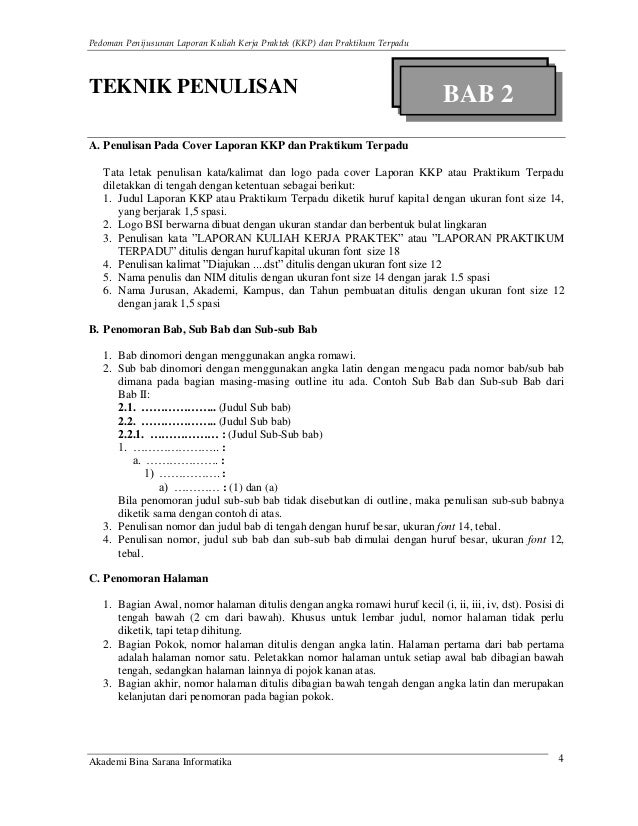 Panduan laporan kkp dan praktikum terpadu (revisi 2012)