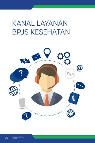 KANAL LAYANAN
BPJS KESEHATAN
20 PANDUAN LAYANAN
JKN-KIS
 