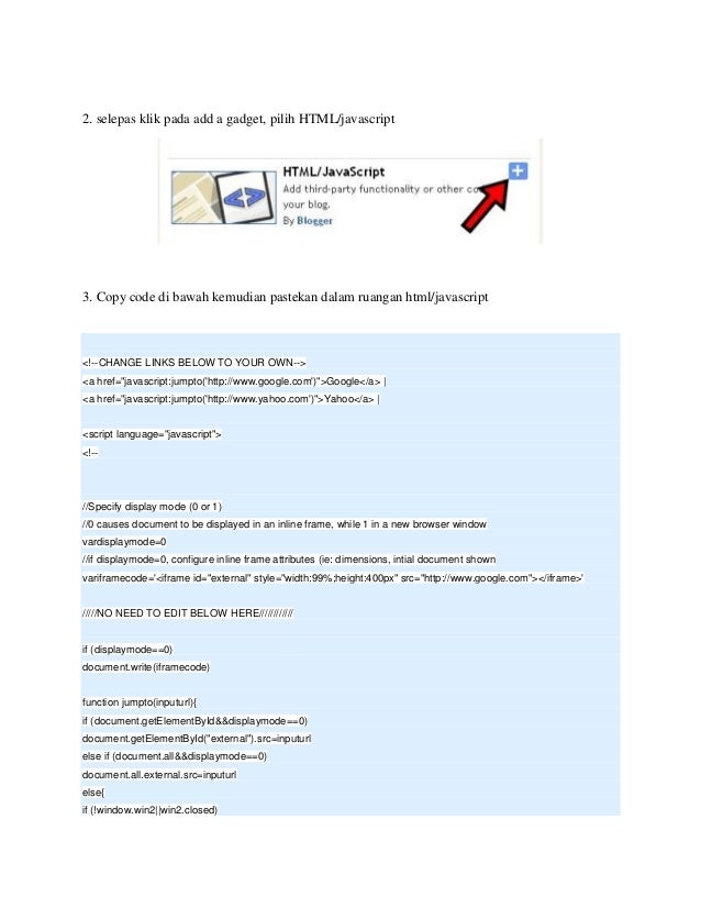PANDUAN LENGKAP MEMBUAT BLOGSPOT