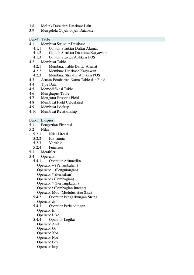 Panduan lengkap microsoft access 2010