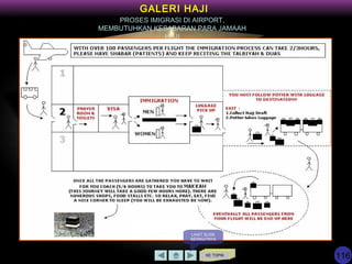 KE TOPIK
PROSES IMIGRASI DI AIRPORT,
MEMBUTUHKAN KESABARAN PARA JAMAAH
HAJI
GALERI HAJI
LIHAT SLIDE
BERIKUTNYA
116
 