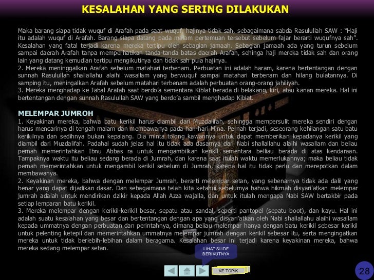 Panduan manasik haji