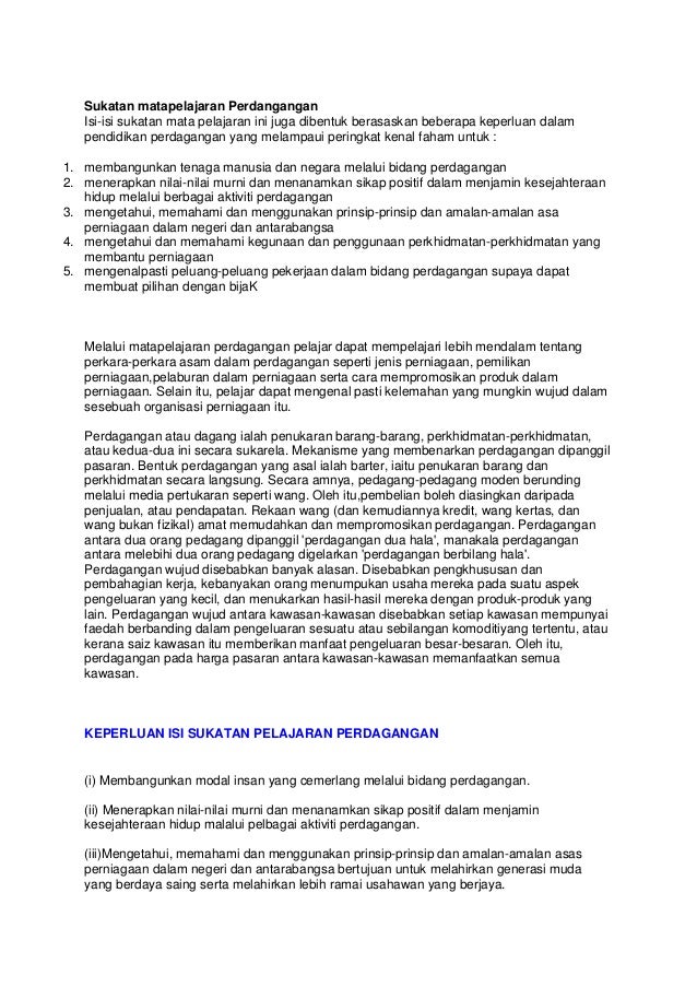 Pilihan video pendidikan perdagangan