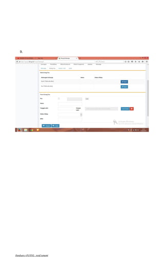 Panduan e-PUPNS . rosid tamami
9.
 