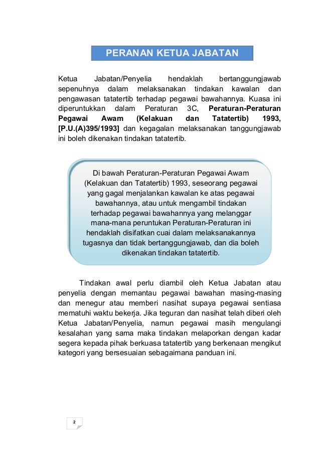 Panduan Mengurus Pegawai Tidak Hadir Bertugas