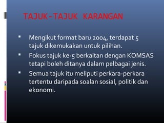 Panduan Menjawab Karangan Spm