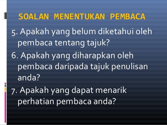Panduan Menjawab Karangan Spm