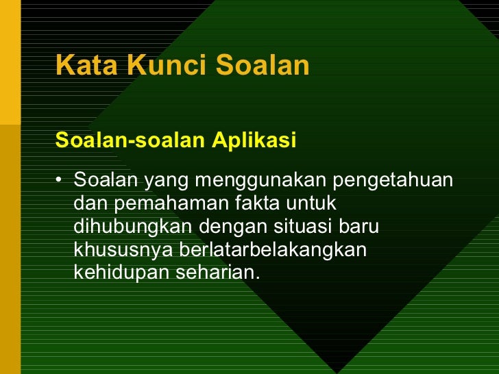 Contoh Soalan Aplikasi Sains - Selangor w Contoh Soalan Aplikasi Sains - Selangor w
