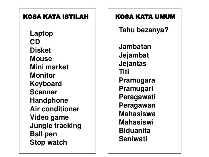 Contoh Kata Majmuk Upsr - Mathieu Comp. Sci.