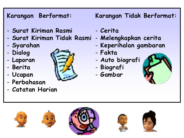 Karangan Berformat Bm Uji Minda Surat Rasmi  Kotaksurat.co