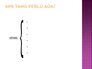 ARTIKEL
•
•
•
•
•
•
 