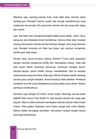 Sebuah Panduan: Cara Menulis Novel (Fiksi) | PDF