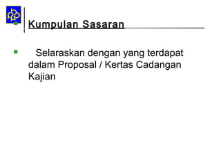 Panduan menulis laporan kajian