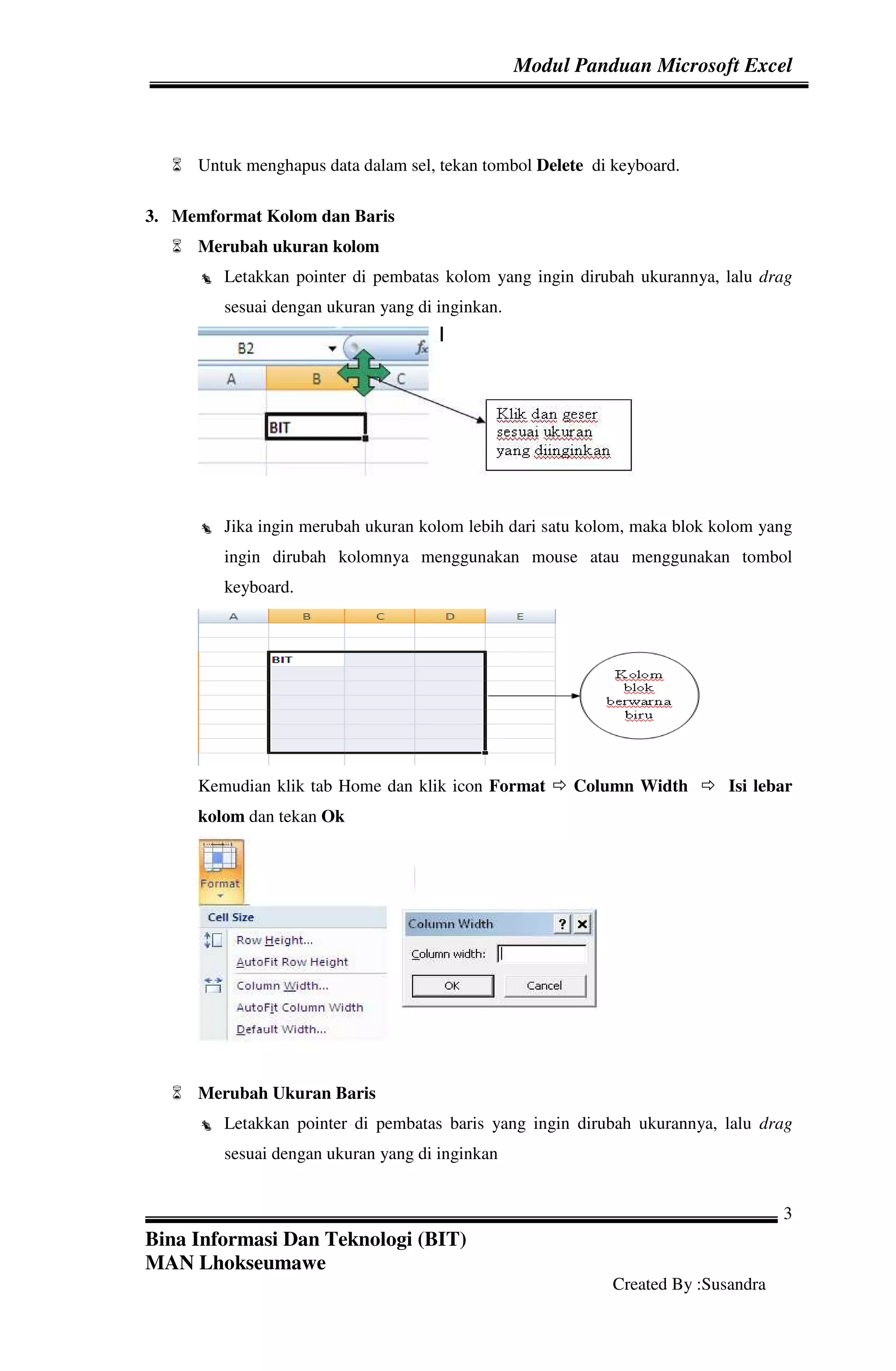 Panduan microsoft office excel 2007 | PDF