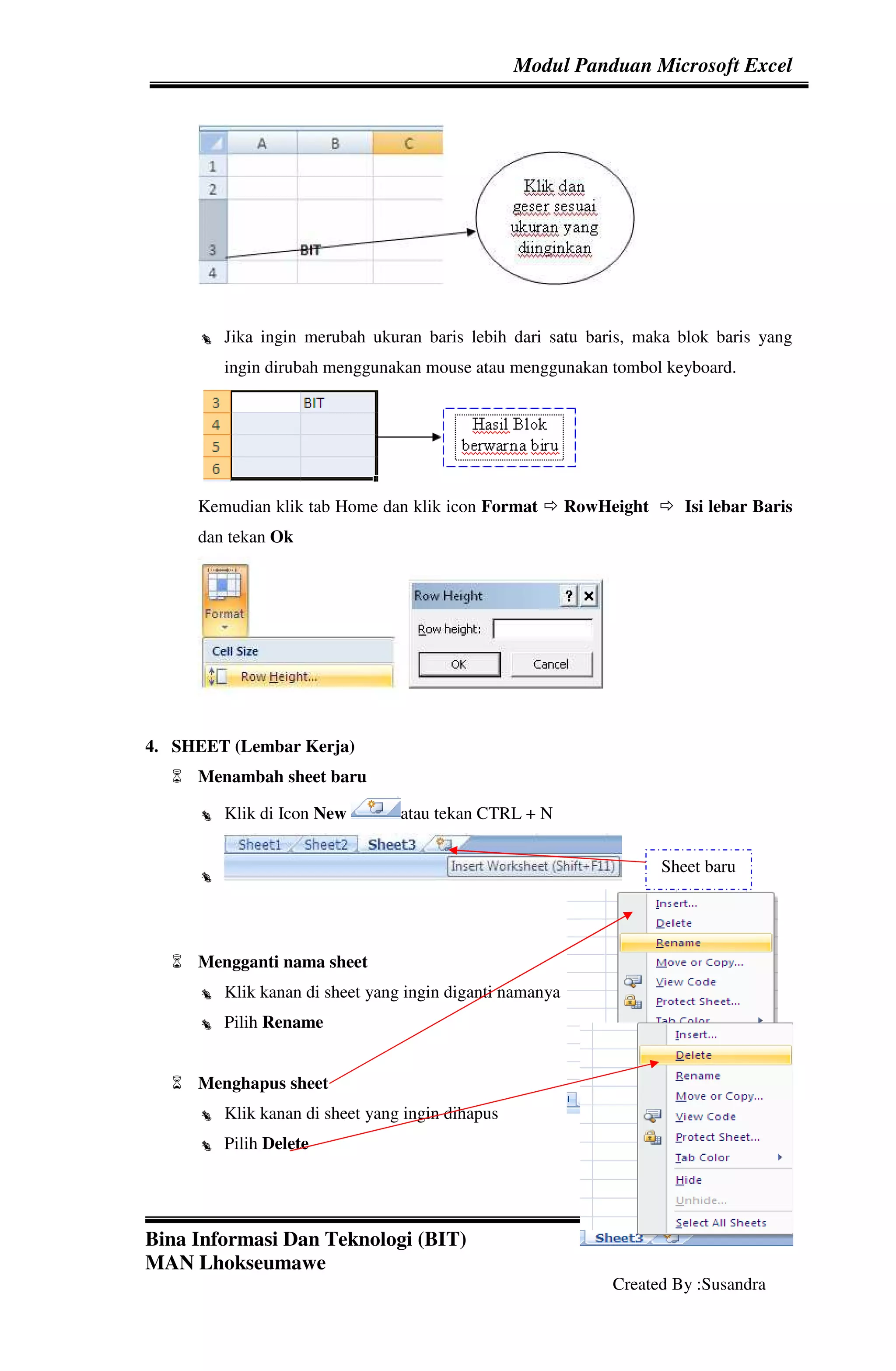 Panduan microsoft office excel 2007 | PDF