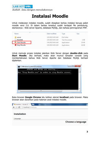 Panduan moodle | PDF