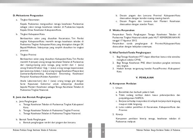 Panduan Nakes Teladan