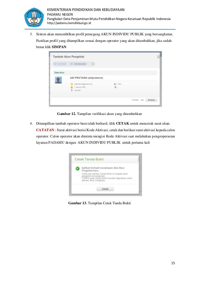 Panduan Penggunaan Aplikasi PADAMU NEGERI