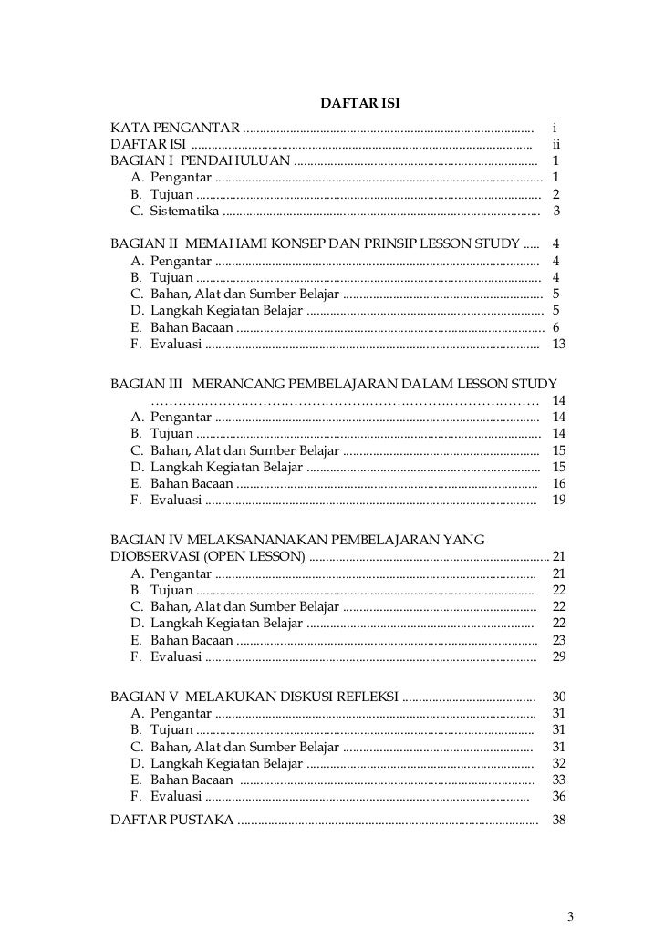Panduan Pelaksanaan Lesson Study