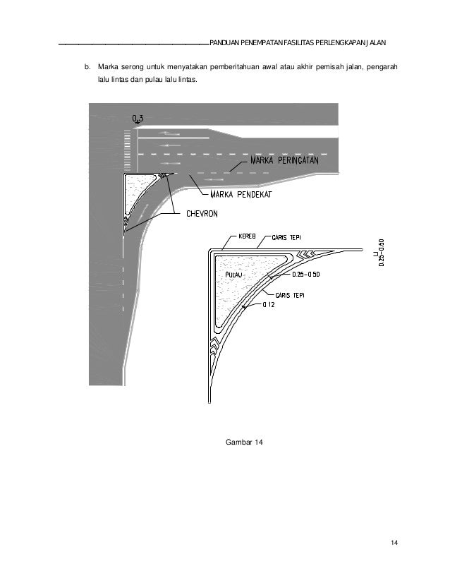 Panduan penempatan fasilitas perlengkapan jalan Panduan penempatan fasilitas perlengkapan jalan