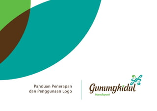 City Branding Kabupaten Gunungkidul - Panduan Penerapan & Penggunaan Logo