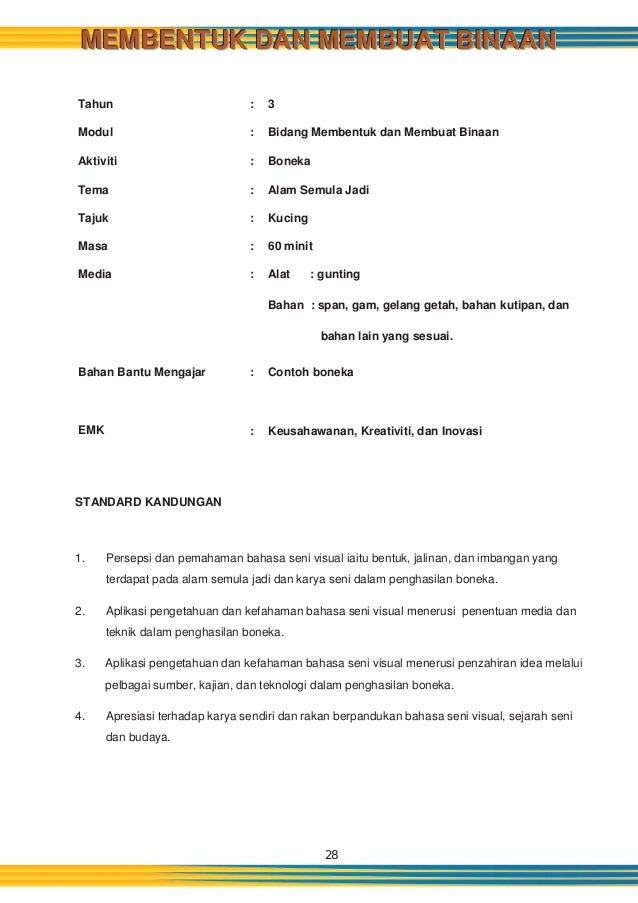 Panduanpengajaranduniasenivisualtahun3