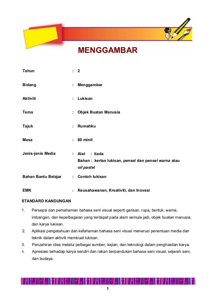 Panduan Pengajaran Dunia Seni Visual Thn 2
