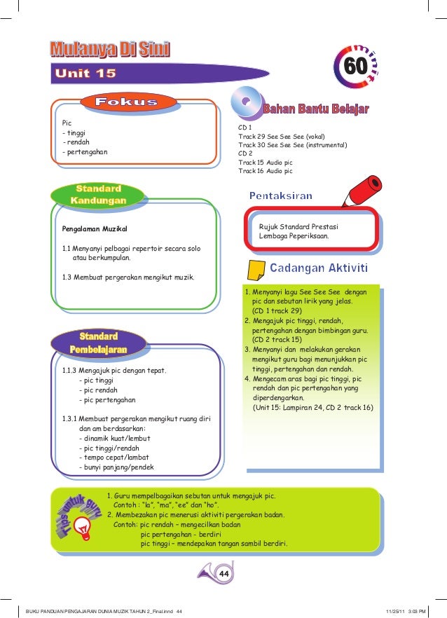 free gambar animasi Panduan Pengajaran Muzik Tahun 2 Terkeren