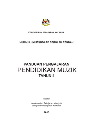 Panduan pengajaran muzik tahun 4