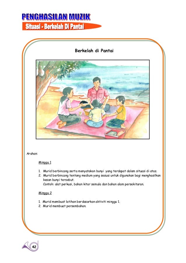 Panduan pengajaran pendidikan muzik tahun 6.