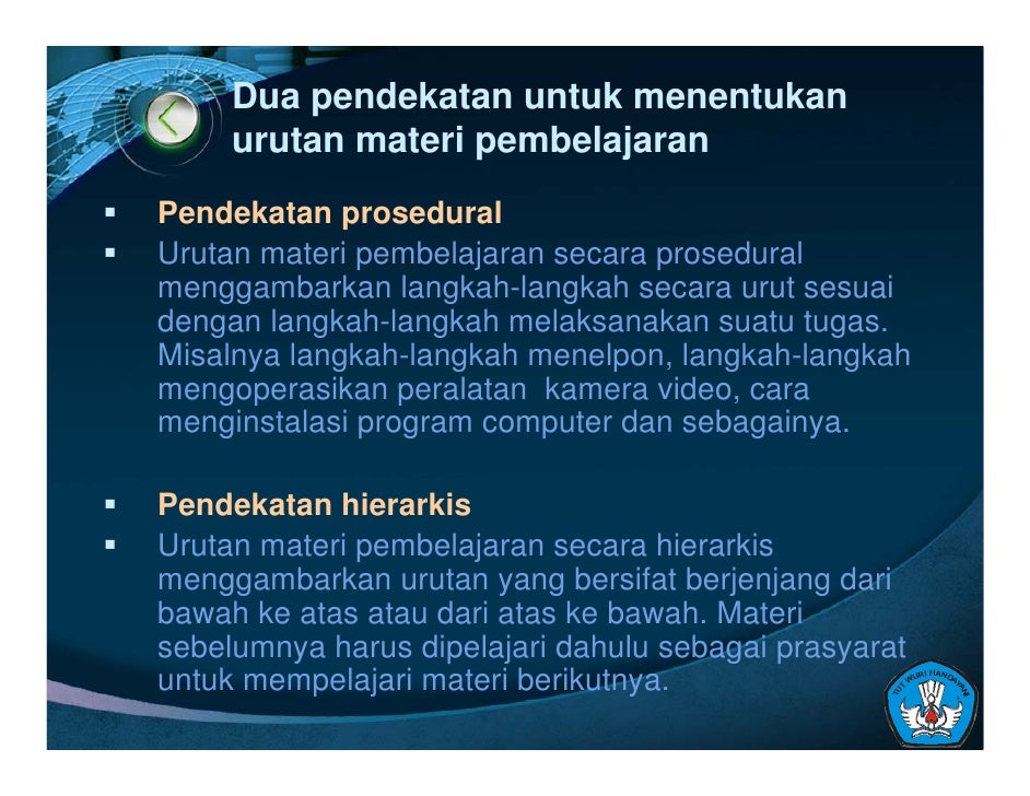 Panduan Pengembangan Materi Pembelajaran Presentasi