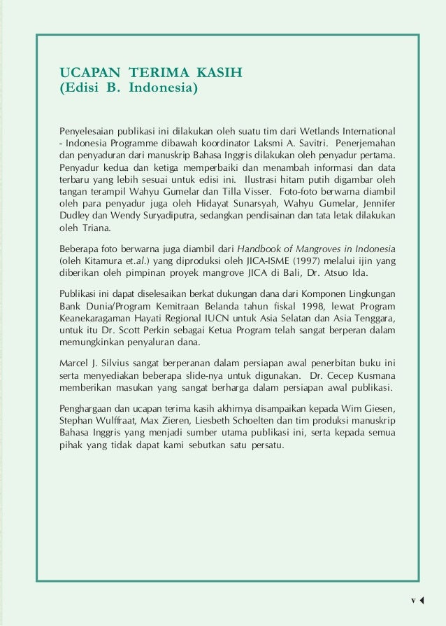 Panduan pengenalan mangrove