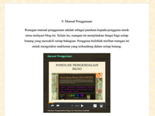 Panduan Pengendalian Blog