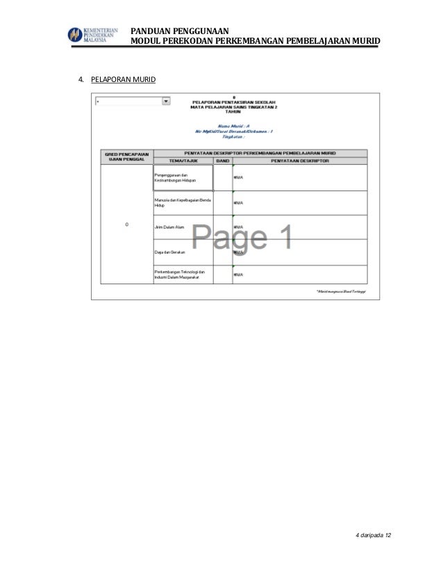 Modul Offline BKD Tahun 1