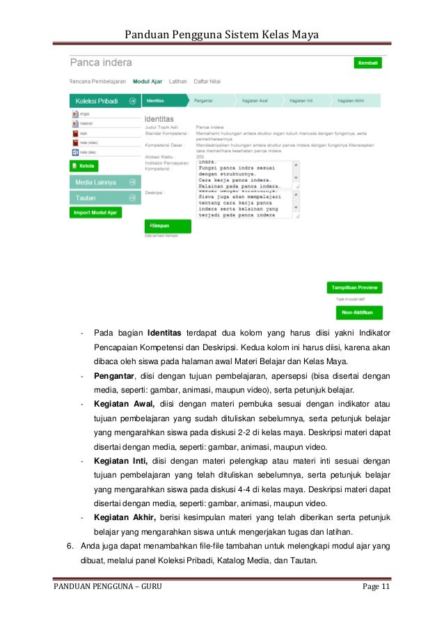 Panduan Pengguna Kelas Maya Guru