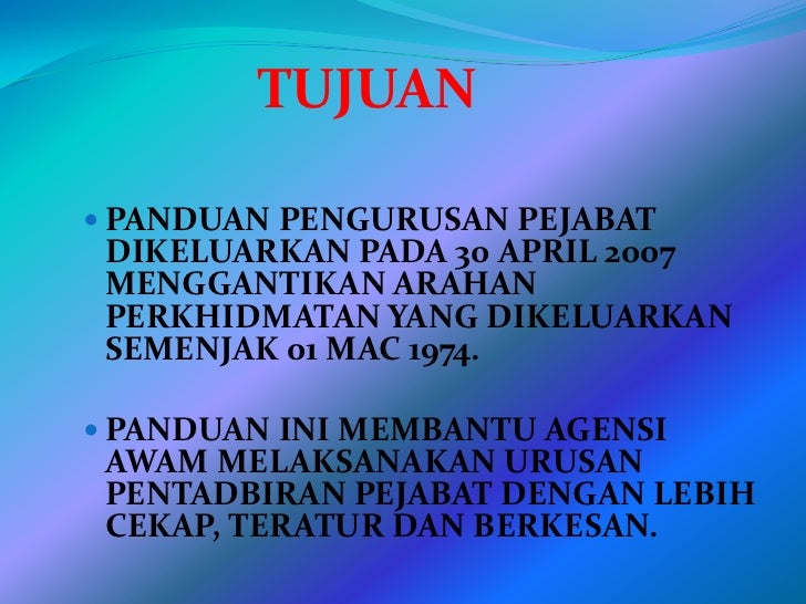Panduan Pengurusan Pejabat-Surat Rasmi