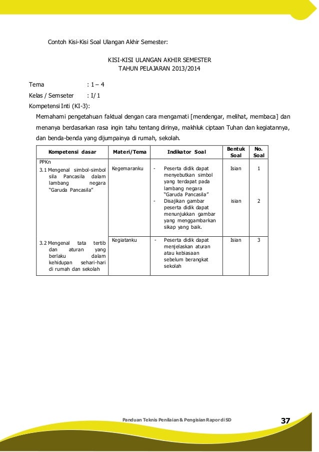 Contoh Deskripsi Nilai Bahasa Indonesia - Contoh Itu
