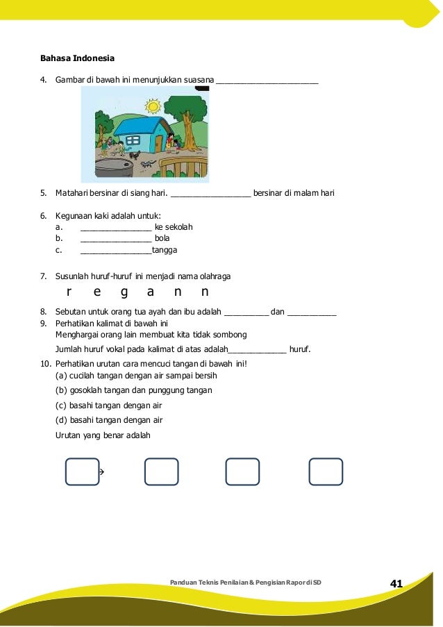 kelas tahun semester 2 2014 soal sd indonesia bahasa 3 sd ara 2015 24 june Panduan penilaian rapor kelas tahun semester 2 2014 soal sd indonesia bahasa 3 sd ara 2015 24 june Panduan penilaian rapor