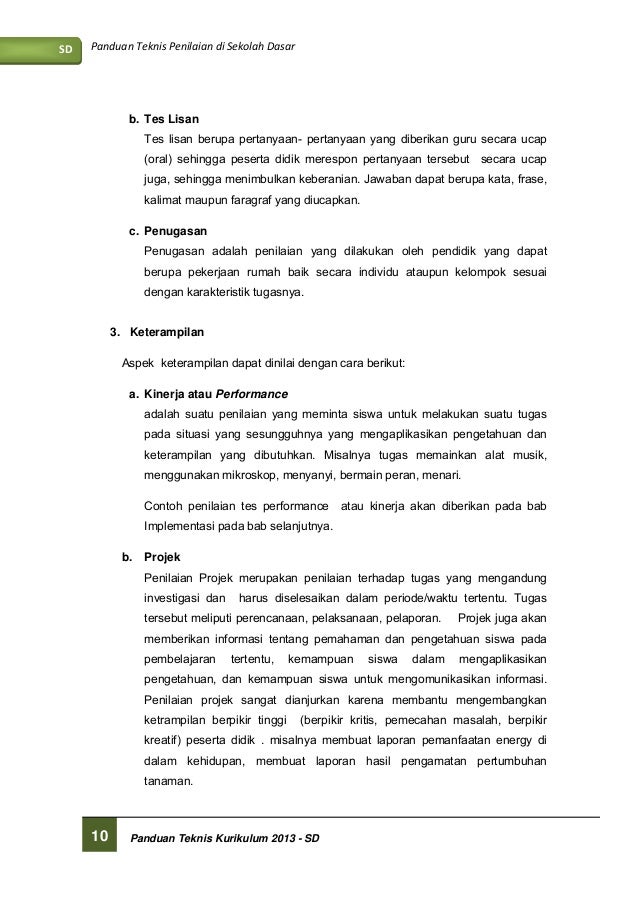 Assesment_Panduan penilaian di sekolah dasar versi dirjen