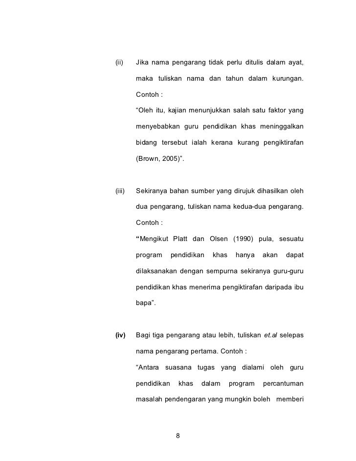 Panduan Penulisan Akademik (Institut Pendidikan Guru)